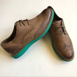 Cole Haan ØriginalGrand Wingtip Oxford Green Sole